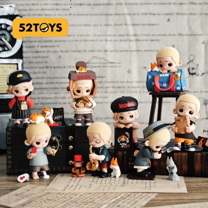 Vintage Fashion Toys - 52toys سلسلة نوك فينتاج ستور، صندوق