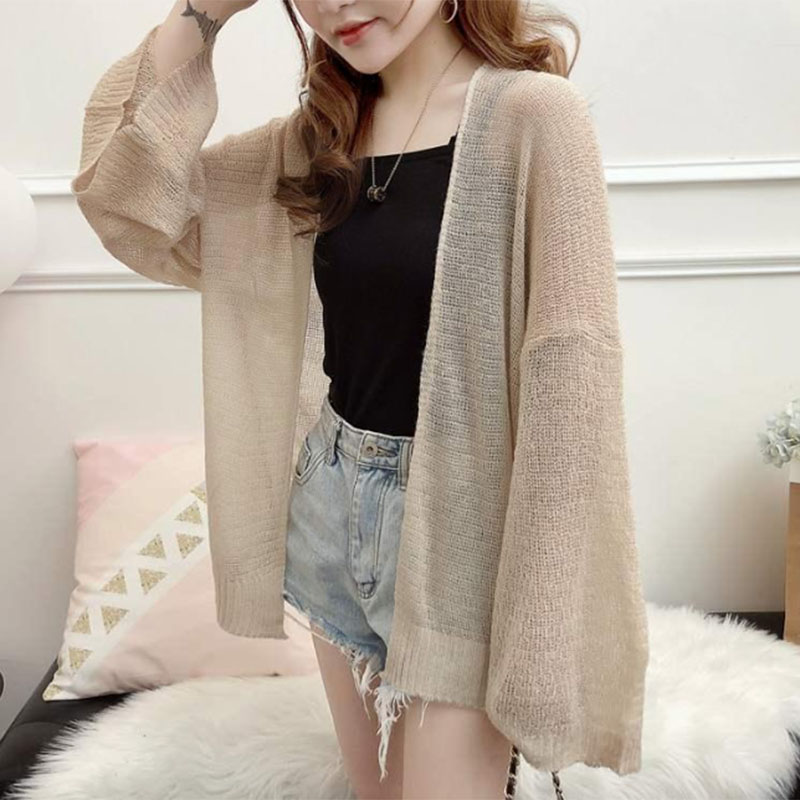 كارديجان نسائي شفاف محبوك للرب - مراجعة Crop Cardigan Vintage وسعره