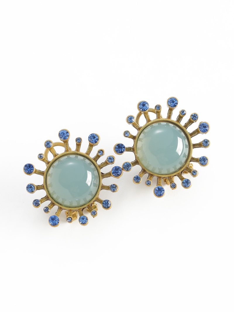 أقراط العقيق الأخضر العتيقة، م - مراجعة Vintage Fashion Jewelry Brands وسعره