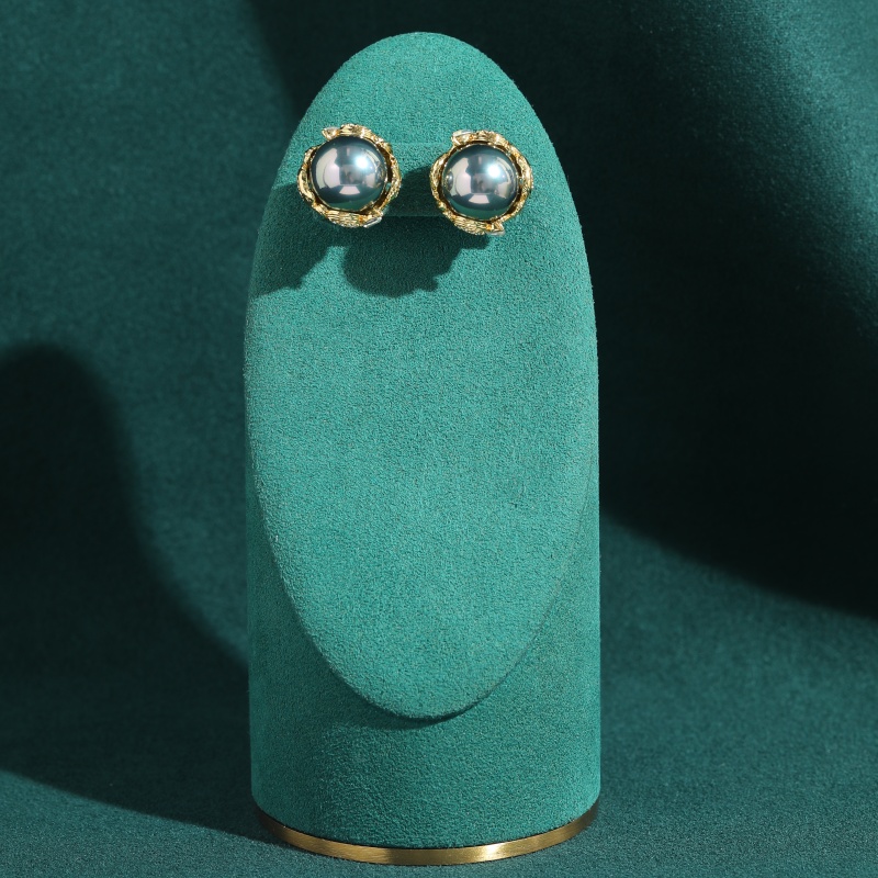 أقراط لؤلؤية رمادية عتيقة للنس - مراجعة Vintage Fashion Jewelry Brands وسعره