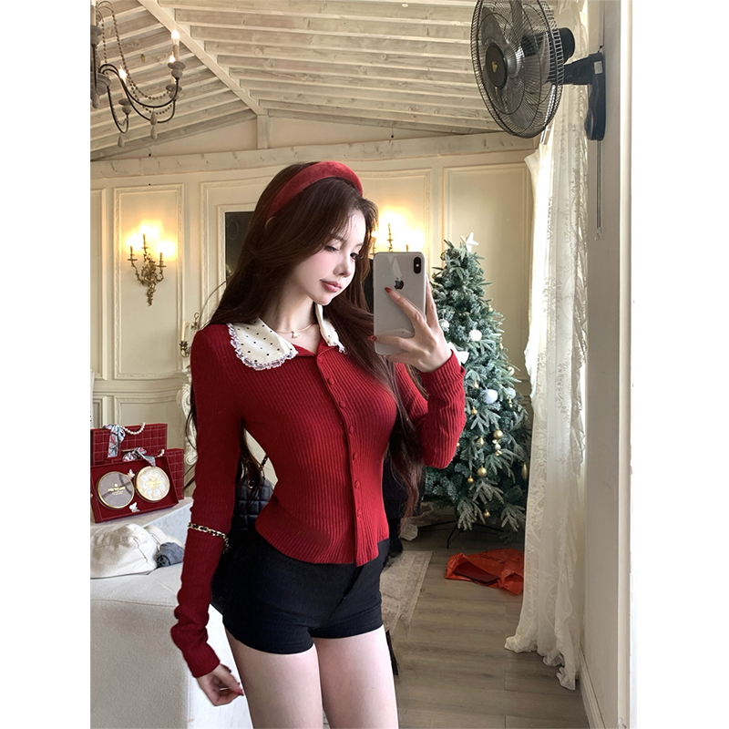 MEXZT خمر سترة مشغولة من الصوف - مراجعة Crop Cardigan Vintage وسعره