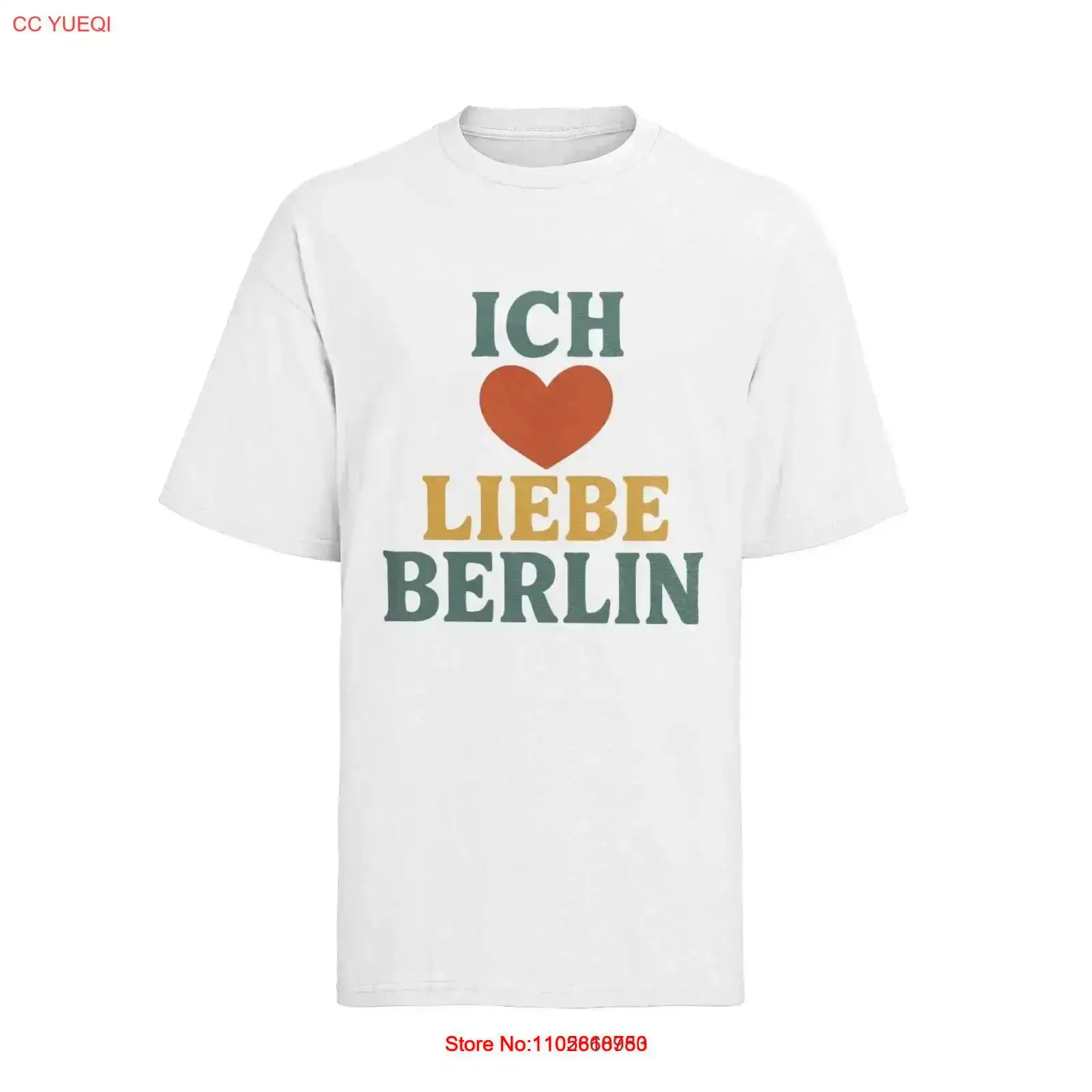 تي شيرت رجالي ملون من I Love B - مراجعة Vintage Fashion Berlin وسعره