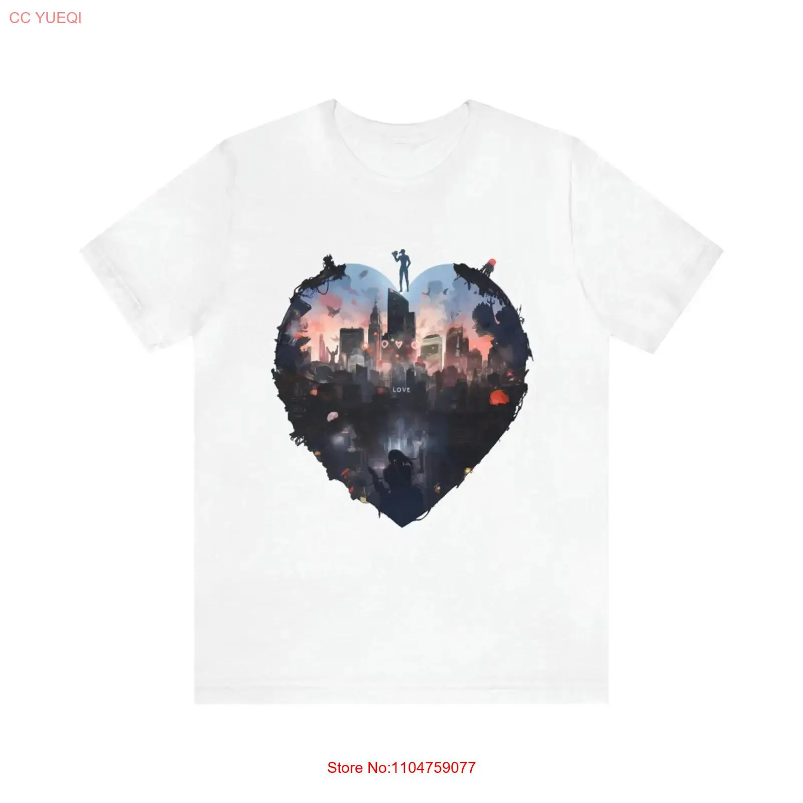 تي شيرت أبيض I Heart New York  - مراجعة Vintage Fashion York وسعره