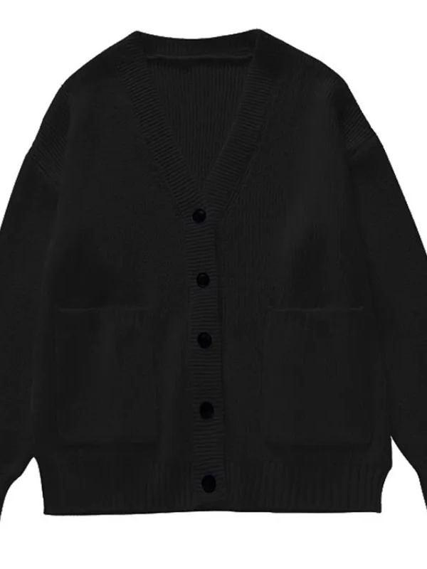 سترة فضفاضة المرأة طويلة الأكم - مراجعة Crop Cardigan Vintage وسعره