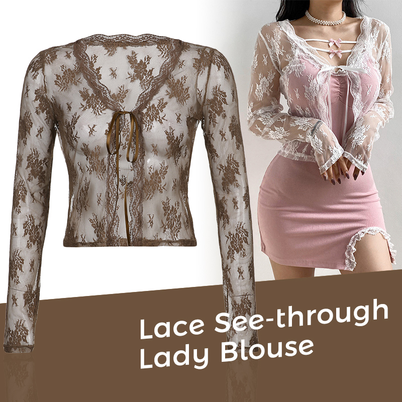 المرأة انظر من خلال الدانتيل ش - مراجعة Crop Cardigan Vintage وسعره